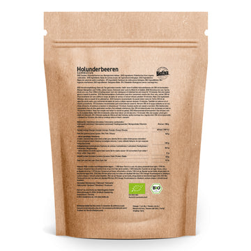 Holunderbeeren ganz 1kg Bio